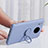 Custodia Silicone Ultra Sottile Morbida Cover con Magnetico Anello Supporto T01 per Huawei Mate 30 5G