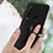 Custodia Silicone Ultra Sottile Morbida Cover con Magnetico Anello Supporto T01 per Huawei P30 Lite