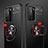Custodia Silicone Ultra Sottile Morbida Cover con Magnetico Anello Supporto T01 per Huawei P40 Pro