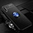 Custodia Silicone Ultra Sottile Morbida Cover con Magnetico Anello Supporto T01 per Samsung Galaxy A70
