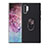 Custodia Silicone Ultra Sottile Morbida Cover con Magnetico Anello Supporto T01 per Samsung Galaxy Note 10 Plus