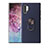Custodia Silicone Ultra Sottile Morbida Cover con Magnetico Anello Supporto T01 per Samsung Galaxy Note 10 Plus 5G