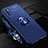 Custodia Silicone Ultra Sottile Morbida Cover con Magnetico Anello Supporto T02 per Huawei Honor 30 Lite 5G
