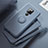 Custodia Silicone Ultra Sottile Morbida Cover con Magnetico Anello Supporto T03 per Huawei Mate 20