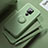 Custodia Silicone Ultra Sottile Morbida Cover con Magnetico Anello Supporto T03 per Huawei Mate 20 Verde