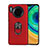 Custodia Silicone Ultra Sottile Morbida Cover con Magnetico Anello Supporto T03 per Huawei Mate 30 Pro 5G Rosso