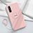 Custodia Silicone Ultra Sottile Morbida Cover con Magnetico Anello Supporto T03 per Oppo Find X2 Neo