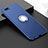 Custodia Silicone Ultra Sottile Morbida Cover con Magnetico Anello Supporto T03 per Oppo RX17 Neo