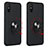 Custodia Silicone Ultra Sottile Morbida Cover con Magnetico Anello Supporto T03 per Xiaomi Redmi 9i
