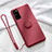 Custodia Silicone Ultra Sottile Morbida Cover con Magnetico Anello Supporto T04 per Huawei Honor V30 5G Rosso Rosa