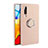 Custodia Silicone Ultra Sottile Morbida Cover con Magnetico Anello Supporto T04 per Huawei P30