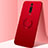 Custodia Silicone Ultra Sottile Morbida Cover con Magnetico Anello Supporto T04 per Xiaomi Mi 9T