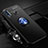 Custodia Silicone Ultra Sottile Morbida Cover con Magnetico Anello Supporto T05 per Huawei Honor 20 Lite