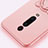 Custodia Silicone Ultra Sottile Morbida Cover con Magnetico Anello Supporto T05 per Xiaomi Mi 9T