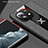 Custodia Silicone Ultra Sottile Morbida Cover con Magnetico Anello Supporto T08 per Xiaomi Mi 11 5G
