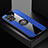Custodia Silicone Ultra Sottile Morbida Cover con Magnetico Anello Supporto X01L per Oppo F19 Pro