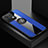 Custodia Silicone Ultra Sottile Morbida Cover con Magnetico Anello Supporto X01L per Oppo Reno9 Pro+ Plus 5G Blu