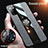 Custodia Silicone Ultra Sottile Morbida Cover con Magnetico Anello Supporto X01L per Samsung Galaxy A02s