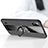 Custodia Silicone Ultra Sottile Morbida Cover con Magnetico Anello Supporto X01L per Samsung Galaxy A10