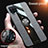 Custodia Silicone Ultra Sottile Morbida Cover con Magnetico Anello Supporto X01L per Samsung Galaxy A12 Nacho