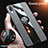 Custodia Silicone Ultra Sottile Morbida Cover con Magnetico Anello Supporto X01L per Samsung Galaxy A40