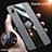 Custodia Silicone Ultra Sottile Morbida Cover con Magnetico Anello Supporto X01L per Samsung Galaxy M10S