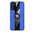 Custodia Silicone Ultra Sottile Morbida Cover con Magnetico Anello Supporto X01L per Samsung Galaxy Note 20 5G