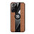 Custodia Silicone Ultra Sottile Morbida Cover con Magnetico Anello Supporto X01L per Samsung Galaxy Note 20 Ultra 5G