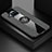 Custodia Silicone Ultra Sottile Morbida Cover con Magnetico Anello Supporto X01L per Xiaomi Mi 10i 5G