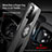 Custodia Silicone Ultra Sottile Morbida Cover con Magnetico Anello Supporto X01L per Xiaomi Poco M3