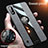 Custodia Silicone Ultra Sottile Morbida Cover con Magnetico Anello Supporto X02L per Samsung Galaxy A01 SM-A015