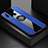 Custodia Silicone Ultra Sottile Morbida Cover con Magnetico Anello Supporto X02L per Samsung Galaxy A20s