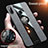 Custodia Silicone Ultra Sottile Morbida Cover con Magnetico Anello Supporto X02L per Samsung Galaxy A20s