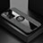 Custodia Silicone Ultra Sottile Morbida Cover con Magnetico Anello Supporto X02L per Samsung Galaxy Note 20 Ultra 5G