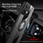 Custodia Silicone Ultra Sottile Morbida Cover con Magnetico Anello Supporto X03L per Oppo Reno8 Pro+ Plus 5G