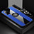 Custodia Silicone Ultra Sottile Morbida Cover con Magnetico Anello Supporto X03L per Samsung Galaxy S20 5G