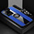 Custodia Silicone Ultra Sottile Morbida Cover con Magnetico Anello Supporto X03L per Samsung Galaxy S20 Ultra