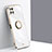 Custodia Silicone Ultra Sottile Morbida Cover con Magnetico Anello Supporto XL1 per Samsung Galaxy A22 5G
