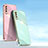 Custodia Silicone Ultra Sottile Morbida Cover con Magnetico Anello Supporto XL1 per Samsung Galaxy A50