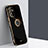 Custodia Silicone Ultra Sottile Morbida Cover con Magnetico Anello Supporto XL1 per Samsung Galaxy A82 5G