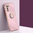 Custodia Silicone Ultra Sottile Morbida Cover con Magnetico Anello Supporto XL1 per Samsung Galaxy S20 5G