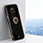Custodia Silicone Ultra Sottile Morbida Cover con Magnetico Anello Supporto XL1 per Xiaomi Redmi 10X 5G Nero