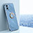 Custodia Silicone Ultra Sottile Morbida Cover con Magnetico Anello Supporto XL1 per Xiaomi Redmi A2