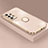 Custodia Silicone Ultra Sottile Morbida Cover con Magnetico Anello Supporto XL2 per Samsung Galaxy A73 5G