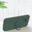 Custodia Silicone Ultra Sottile Morbida Cover con Magnetico Anello Supporto YK1 per Apple iPhone 13 Pro Max