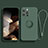 Custodia Silicone Ultra Sottile Morbida Cover con Magnetico Anello Supporto YK1 per Apple iPhone 13 Pro Max