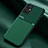 Custodia Silicone Ultra Sottile Morbida Cover con Magnetico per Oppo A96 5G Verde