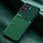 Custodia Silicone Ultra Sottile Morbida Cover con Magnetico per Oppo F19 Pro Verde