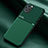 Custodia Silicone Ultra Sottile Morbida Cover con Magnetico per Oppo Find X5 Lite 5G Verde