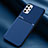 Custodia Silicone Ultra Sottile Morbida Cover con Magnetico per Samsung Galaxy A53 5G Blu